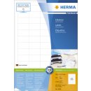 Herma 4606 Etiketten Premium A4, wei&szlig; 38,1x21,2 mm...