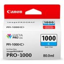 CANON PFI-1000C TINTE CYAN PRO-1000 #0547C001,...
