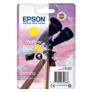 EPSON EXPRESSION HOME INK 502 XL WORKFORCE YELLOW, Kapazität: 6,4ML