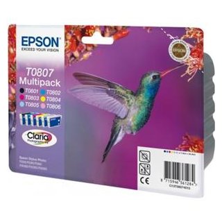 EPSON CLARIA PHOTOGRAPHIC INK 6 COLOUR MULTIPACK, Kapazität: 44,4 m