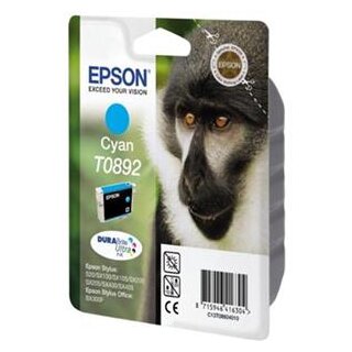 EPSON STYLUS S20/SX100/SX200 TINTE CYAN DURABRITE, Kapazität: 3,5 ML
