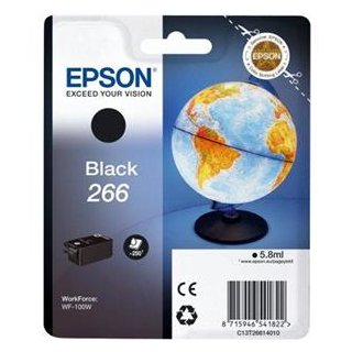 EPSON WORKFORCE TINTE WF-100 BLACK 266, Kapazität: 250
