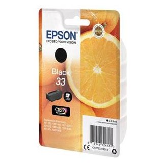 EPSON CLARIA PREMIUM INK 33 EXPRESSION PREMIUM BLACK, Kapazität: 6,4ML