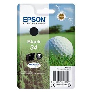 EPSON DURABRITE ULTRA INK 34 BLACK 6,1ml, Kapazität: 6,1ML