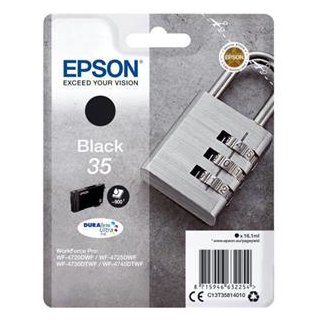 EPSON DURABRITE ULTRA INK 35 BLACK 16,1ml, Kapazität: 16,1ML