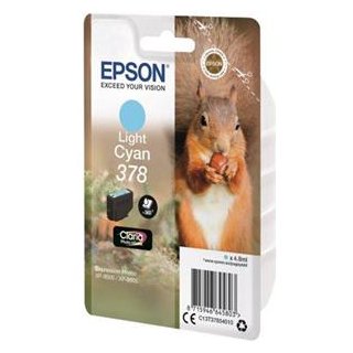 EPSON CLARIA PHOTO HD INK 378 EXPRESSION HD LIGHT CYAN, Kapazität: 4,8ML