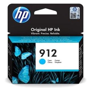 HP 912 DRUCKPATRONE CYAN , Kapazität: 315S.