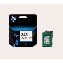 HP DJ5740/6540 DREIKAMMERFARB- PATRONE (C/M/Y) 7ML NR.343, Kapazität: 260