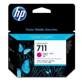 HP 711 TINTENPATRONE MAGENTA 3-PACK à 29ML, Kapazität: 3X29ML