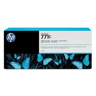 HP 771C TINTE FOTO-SCHWARZ FÜR DESIGNJET Z6200, 775ML, Kapazität: 775ML