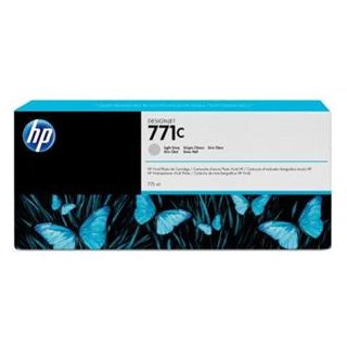 HP 771C TINTE GRAU HELL FÜR DESIGNJET Z6200, 775ML, Kapazität: 775ML