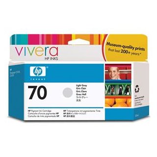 HP 70 TINTE GRAU HELL VIVERA 130ML, Kapazität: 130ML