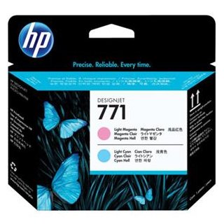 HP 771 DRUCKKOPF MAGENTA HELL/ CYAN HELL, DESIGNJET Z6200