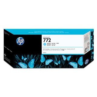 HP 772 DESIGNJET TINTENPATRONE LIGHT-CYAN 300ML, Kapazität: 300ML