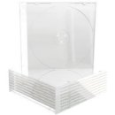 CD Slimcase 1Disc Clear (100) MediaRange Leerh&uuml;llen,...
