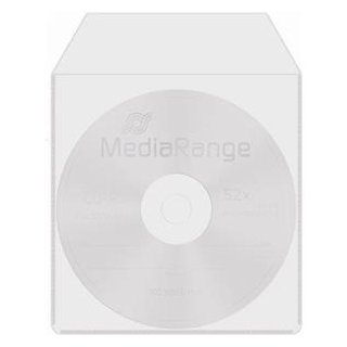 CD/DVD Plasticsleeves (50) MediaRange Leerhüllen, Kapazität: LEER