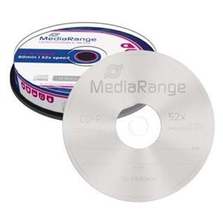 CD-R 700MB(10) MediaRange CD-R Cake, Kapazität: 700MB