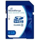 SDHC 4GB Class10 MediaRange Speicherkarte,...