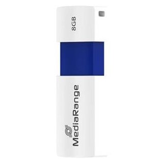 Flash Drive 8GB blue MediaRange USB2.0 Stick, Kapazität: 8GB