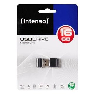 USB Drive 2.0 Micro 16GB INTENSO USB STICK 3500470, Kapazität: 16GB