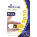 Nano Flash Drive 16GB yellow MediaRange USB2.0 Stick,...