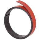 Magnetband - 100 cm x 10 mm, rot