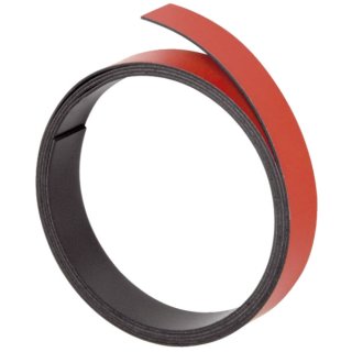 Magnetband - 100 cm x 15 mm, rot