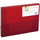 Sammelbox - A4, 250 Blatt, PP, rot transluzent