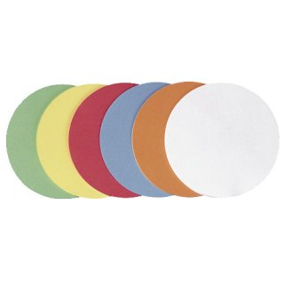 selbstklebende Moderationskarte Kreis groß, 195 mm, sortiert, 300 Stück