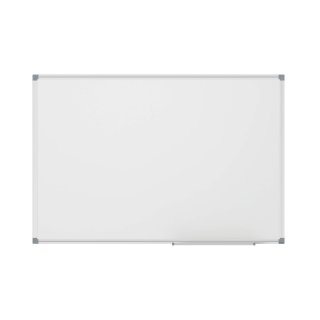 Whiteboardtafel - 240 x 120 cm, grau, magnethaftend, Wandmontage