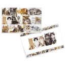 Schreibunterlage Katzen - 55 x 35 cm
