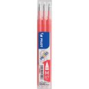 Tintenrollermine FriXion BLS-FR7 - 0,4 mm, koralle, 3er Pack