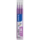 Tintenrollermine FriXion BLS-FR7 - 0,4 mm, lila, 3er Pack