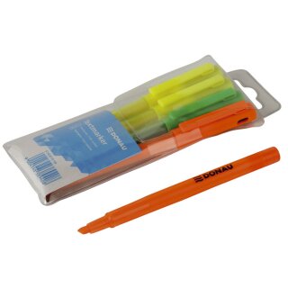 Textmarker  Etui 4 Stifte, sortiert