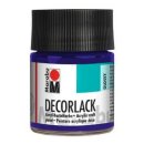 Decorlack Acryl, Violett dunkel 051, 50 ml