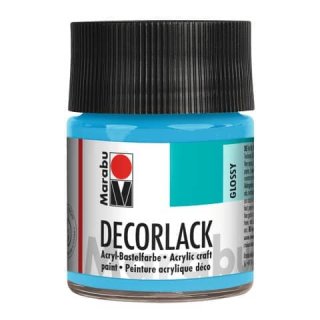 Decorlack Acryl, Hellblau 090, 50 ml