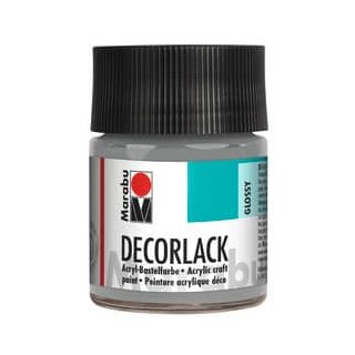 Decorlack Acryl, Metallic-Silber 782, 50 ml