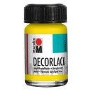 Decorlack Acryl, Gelb 019, 15 ml