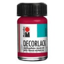 Decorlack Acryl, Karminrot 032, 15 ml