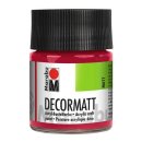 Decormatt Acryl, Karminrot 032, 50 ml