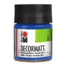 Decormatt Acryl, Mittelblau 052, 50 ml