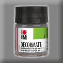 Decormatt Acryl, Hellgrau 278, 50 ml