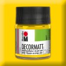 Decormatt Acryl, Gelb 019, 15 ml