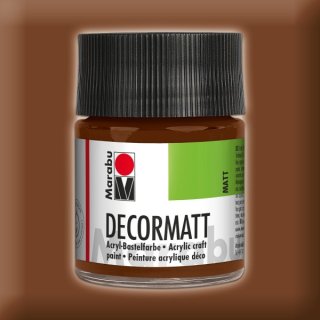 Decormatt Acryl, Hellbraun 047, 15 ml