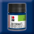 Decormatt Acryl, Ultramarinblau dunkel 055, 15 ml