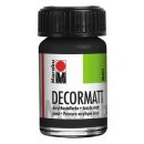 Decormatt Acryl, Schwarz 073, 15 ml