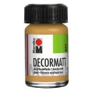 Decormatt Acryl, Metallic-Gold 784, 15 ml