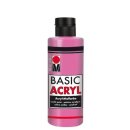 Basic Acryl, Pink 033, 80 ml
