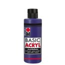 Basic Acryl, Violett dunkel 051, 80 ml