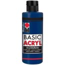 Basic Acryl, Dunkelblau 053, 80 ml